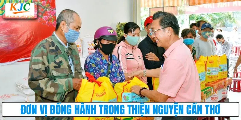 Đơn vị đồng hành trong chương trình thiện nguyện Cần Thơ